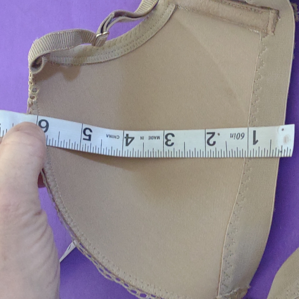 Imtimissimi metallic gold soft cup bra. Size is missing fits 34B/C - Picture 8 of 8